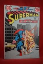 SUPERMAN #263 | MAN OF MOLTEN STEEL! | CLASSIC NEAL ADAMS - 1973