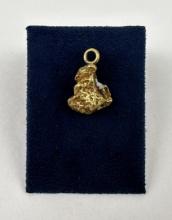 8k Gold Nugget Watch Fob