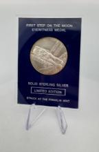 First Step on the Moon Eyewitness Silver Medal