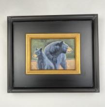 Colter May Montana Black Bear Painting
