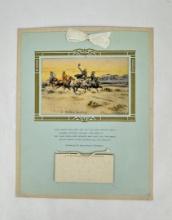 1925 Charles & Nancy Russell Christmas Calendar