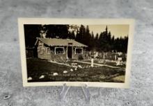 1951 Kalispell Montana Fly Shop Postcard RPPC