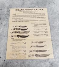 Rudy RH Ruana Bonner Montana Knife Flyer