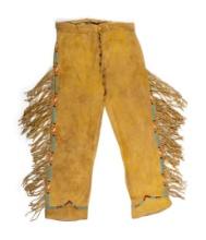 Apsaaalooke Crow Montana Indian Beaded Pants