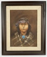 Tony Sandoval Montana Indian Painting