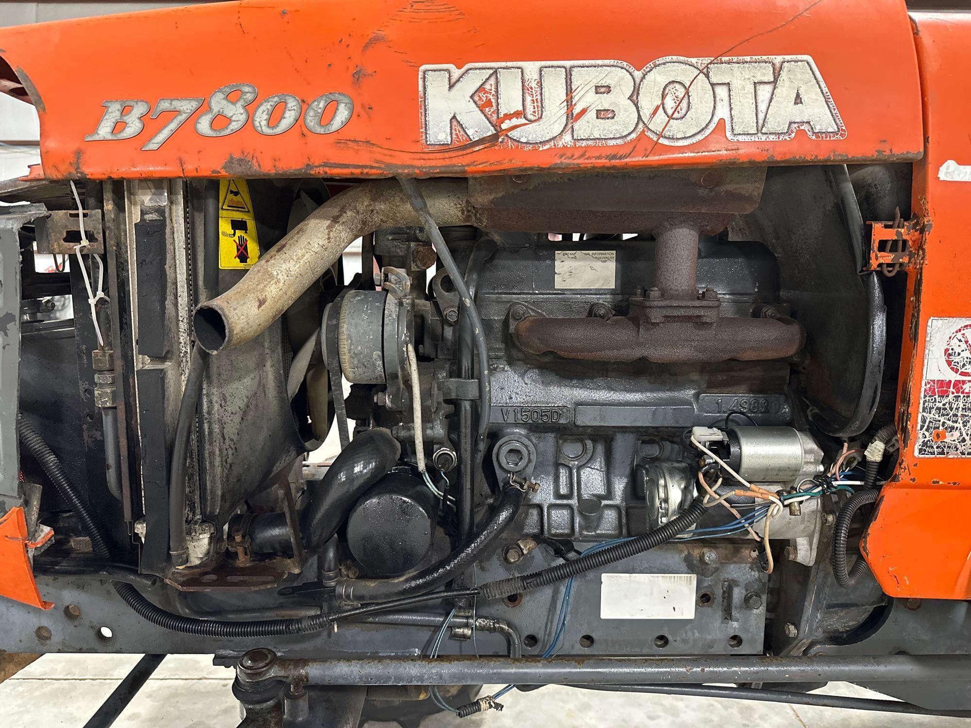 Kubota B7800 Compact Utility Tractor