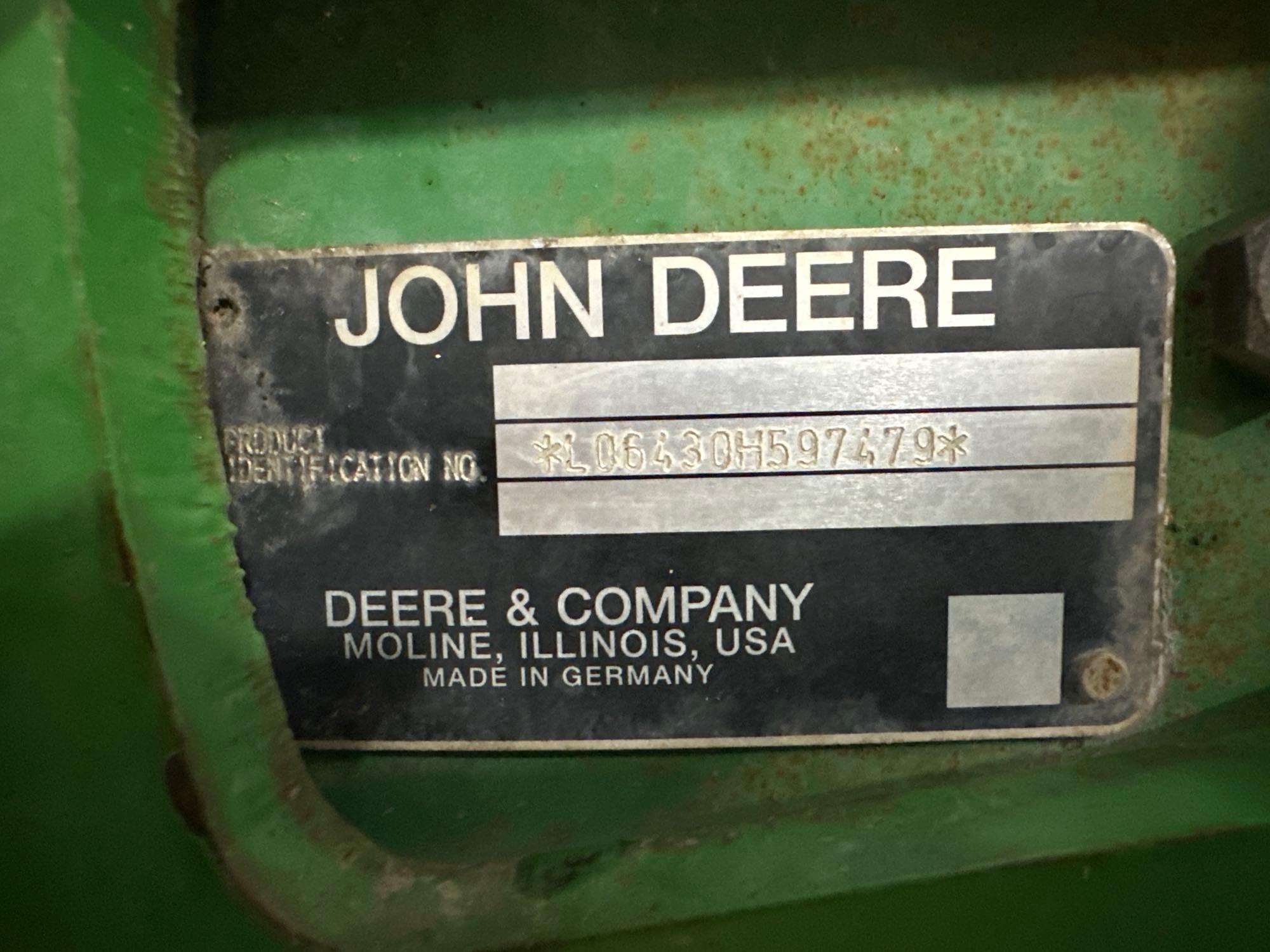 John Deere 6430 Farm Tractor