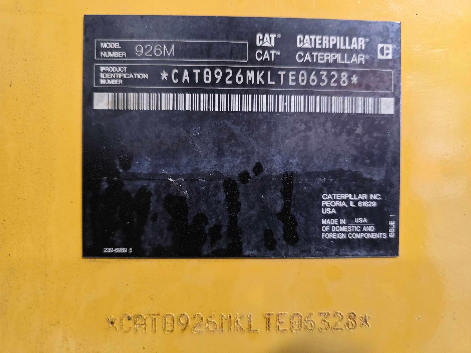 2019 Caterpillar 926M Wheel Loader