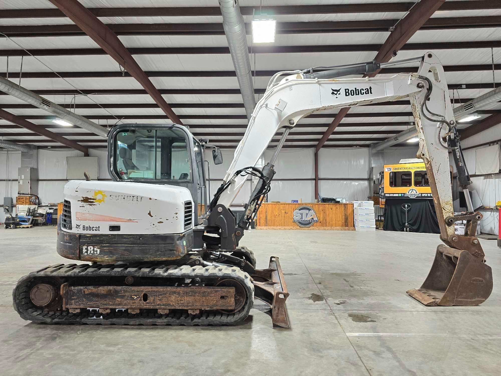 2014 Bobcat E85 Hydraulic Excavator