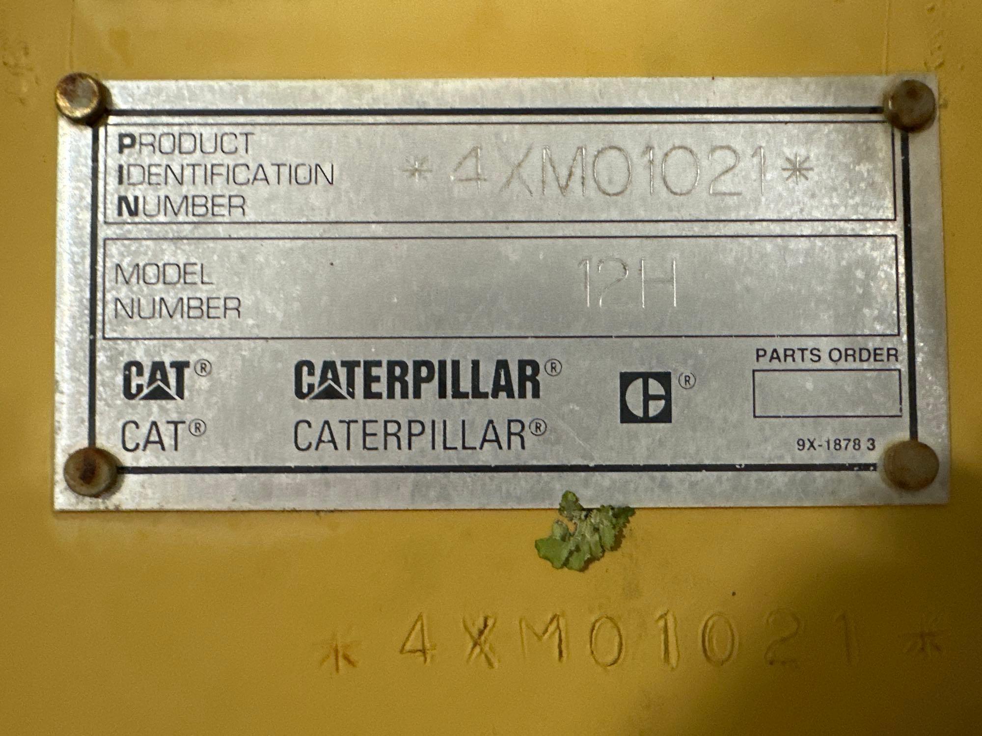 1996 Caterpillar 12H Motor Grader