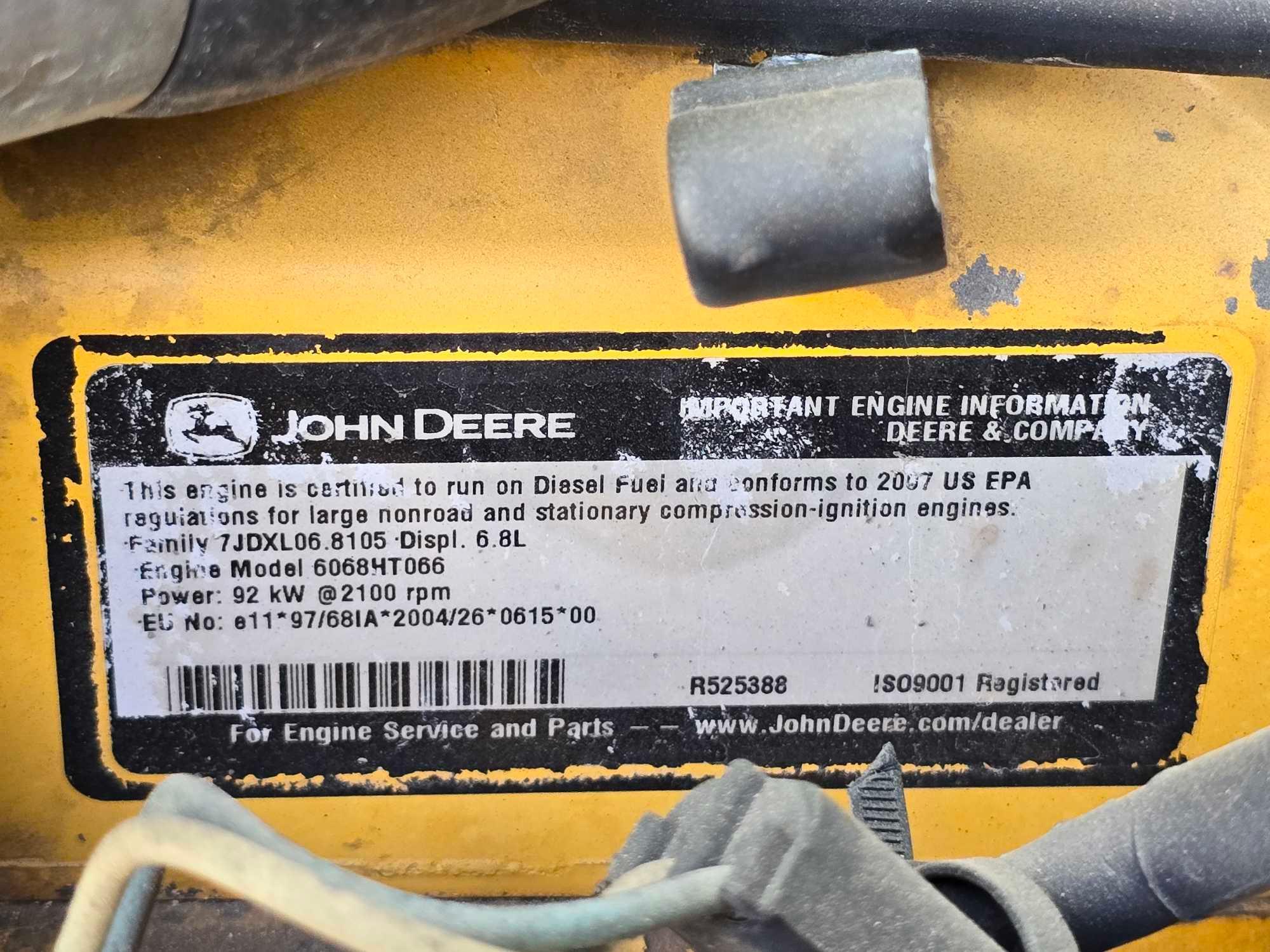 2007 John Deere 700J LGP Crawler Dozer