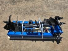 NEW/UNUSED 2024 GIYI...Qty (3) Skid Steer Loader Attachments