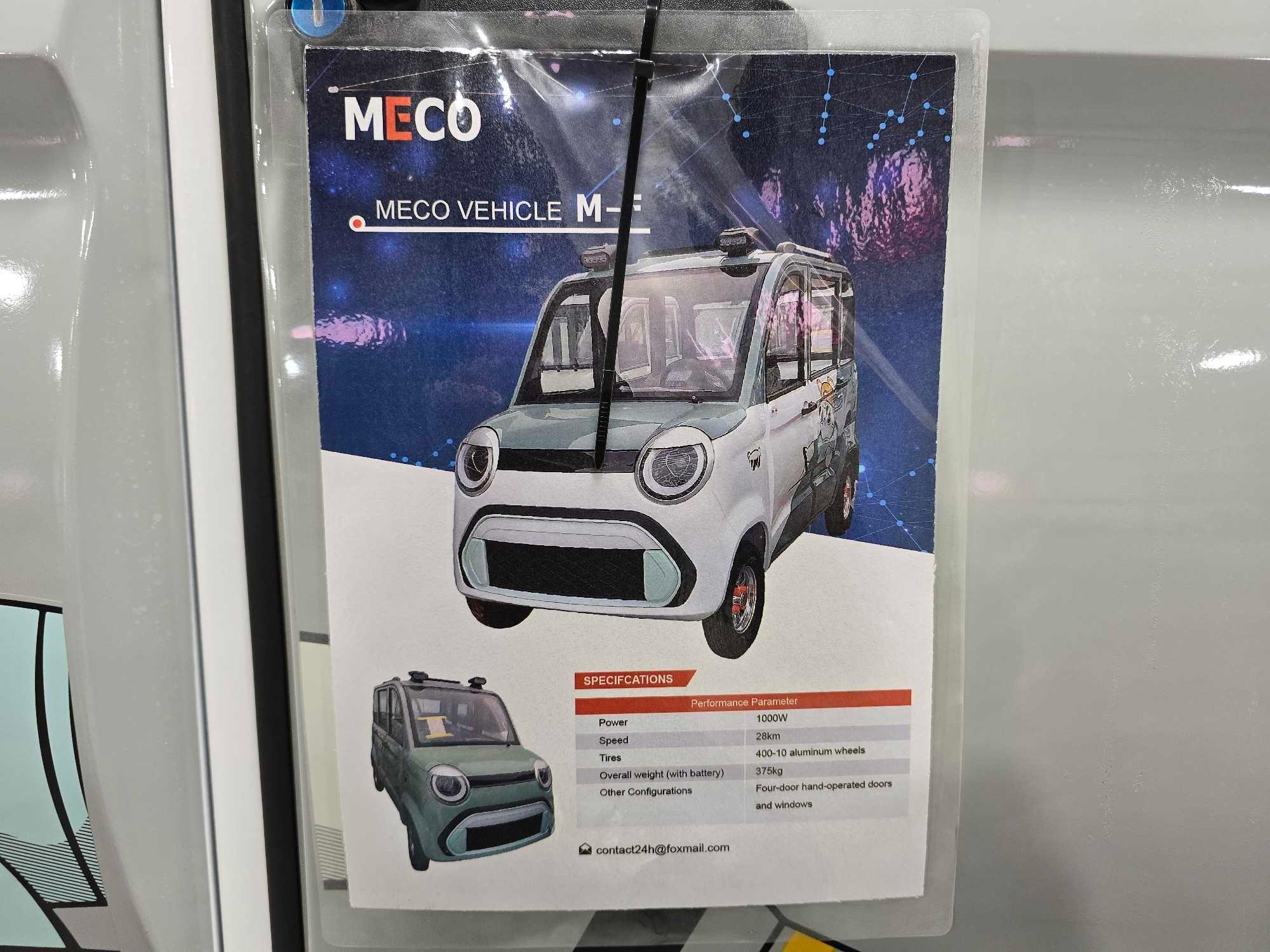 NEW/UNUSED 2024 MECO...M-F Electric Vehicle - Golf Course Maintenance Equipment