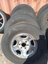 Set of 4 tires/rims