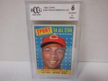 1958 TOPPS FRANK ROBINSON #484. BCCG 8