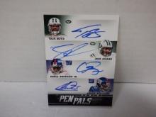 2014 PANINI PEN PALS ODELL BECKHAM, T BOYD, J AMARO, A WILLIAMS SIGNED AUTO ROOKIE CARD