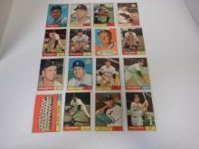 LOT OF 16 1961 TOPPS DETROIT TIGERS CARDS
