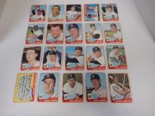 LOT OF 20 1965 DETROIT TIGERS CARDS