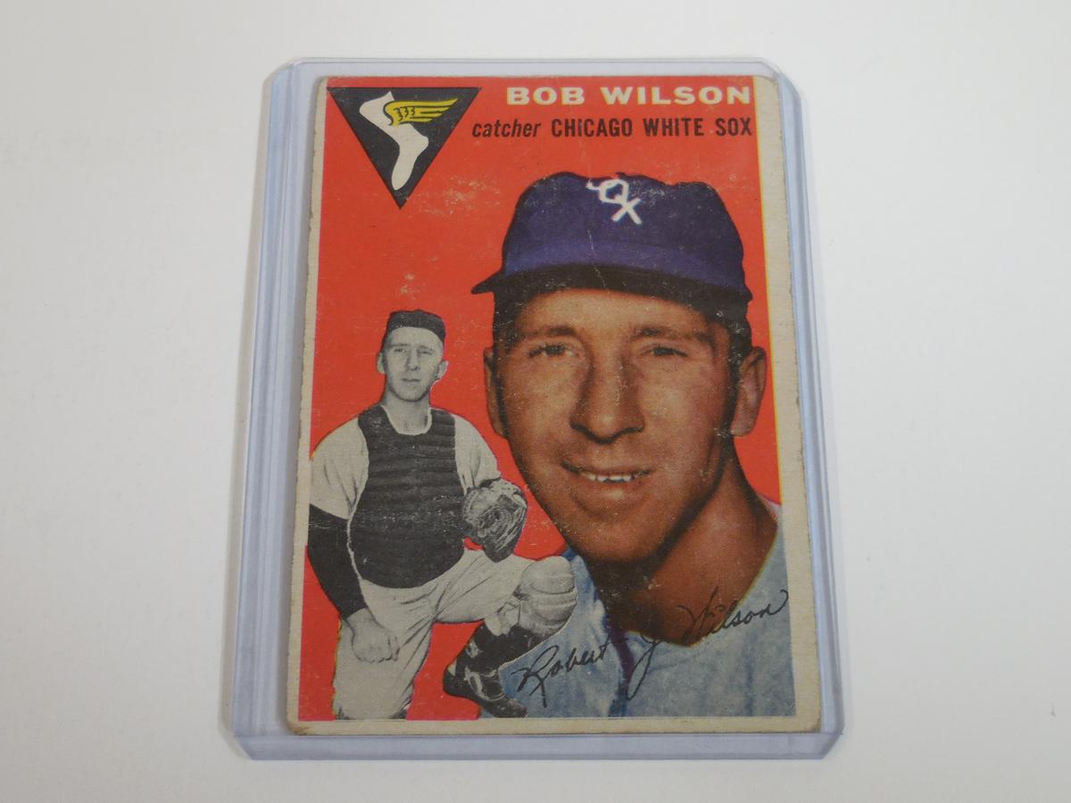 1954 TOPPS BASEBALL #58 BOB WILSON CHICAGO WHITE SOX
