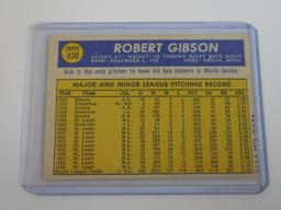 1970 TOPPS BASEBALL #530 BOB GIBSON CARDINALS HOF VINTAGE