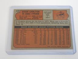 1972 TOPPS BASEBALL #420 STEVE CARLTON ST LOUIS CARDINALS