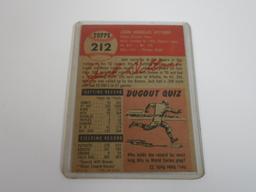 1953 TOPPS BASEBALL #212 JACK DITTMER ROOKIE CARD MILWAUKEE BRAVES RC