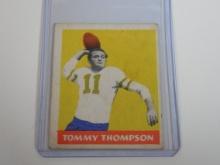 1948 LEAF FOOTBALL GUM #9 TOMMY TOM THOMPSON PHILADELPHIA EAGLES