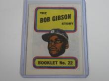 1970 TOPPS BOOKLETS BOB GIBSON THE BOB GIBSON STORY #22 VINTAGE