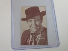 1938 EXHIBIT MOVIE STARS HAND CUT VINTAGE CARD ANDY DEVINE