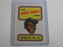 1970 TOPPS BOOKLETS THE ERNIE BANKS STORY #14 CHICAGO CUBS