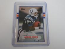 1989 TOPPS TRADED ANDRE RISON ROOKIE CARD COLTS RC