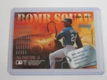 1994 DONRUSS KEN GRIFFEY JR MATT WILLIAMS BOMB SQUAD INSERT CARD