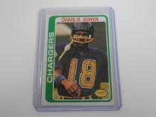 1978 TOPPS FOOTBALL CHARLIE JOINER SAN DIEGO CHARGERS