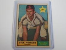 1961 TOPPS BASEBALL #416 DICK HOWSER ROOKIE CARD ATHLETICS RC