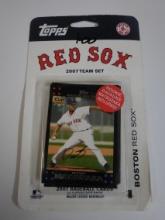2007 TOPPPS BOSTON RED SOX TEAM CARD SET SEALED DICE K RC ON TOP