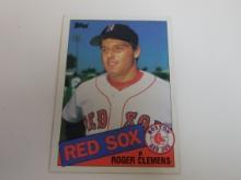 1985 TOPPS BASEBALL #181 ROGER CLEMENS ROOKIE CARD RED SOX RC