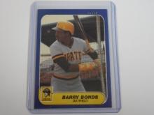 1986 FLEER UPDATE BARRY BONDS ROOKIE CARD PIRATES RC GIANTS