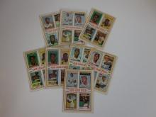 1974 TOPPS BASEBALL HANK AARON THROUGH THE YEARS SPECIAL CARD LOT