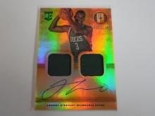 2014-15 PANINI GOLD STANDARD JOHNNY O'BRYANT AUTOGRAPHED JERSEY ROOKIE CARD #D 004/149