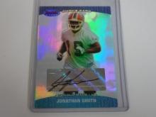 2004 BOWMAN'S BEST JONATHAN SMITH AUTOGRAPHED ROOKIE CARD