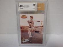 1994 TED WILLIAMS #143  GAME USED BAT CART BCCG 10