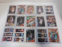 LOT OF 15 STAR BASKETBALL ROOKIE CARDS