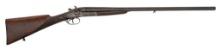 Early Italian Made Double Barrel Hammer Shotgun
