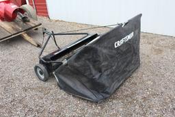 CRAFTSMAN 42" PULL TYPE LAWN SWEEPER