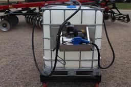 275 GALLON DEF CONTAINER AND PUMP WITH WHEEL