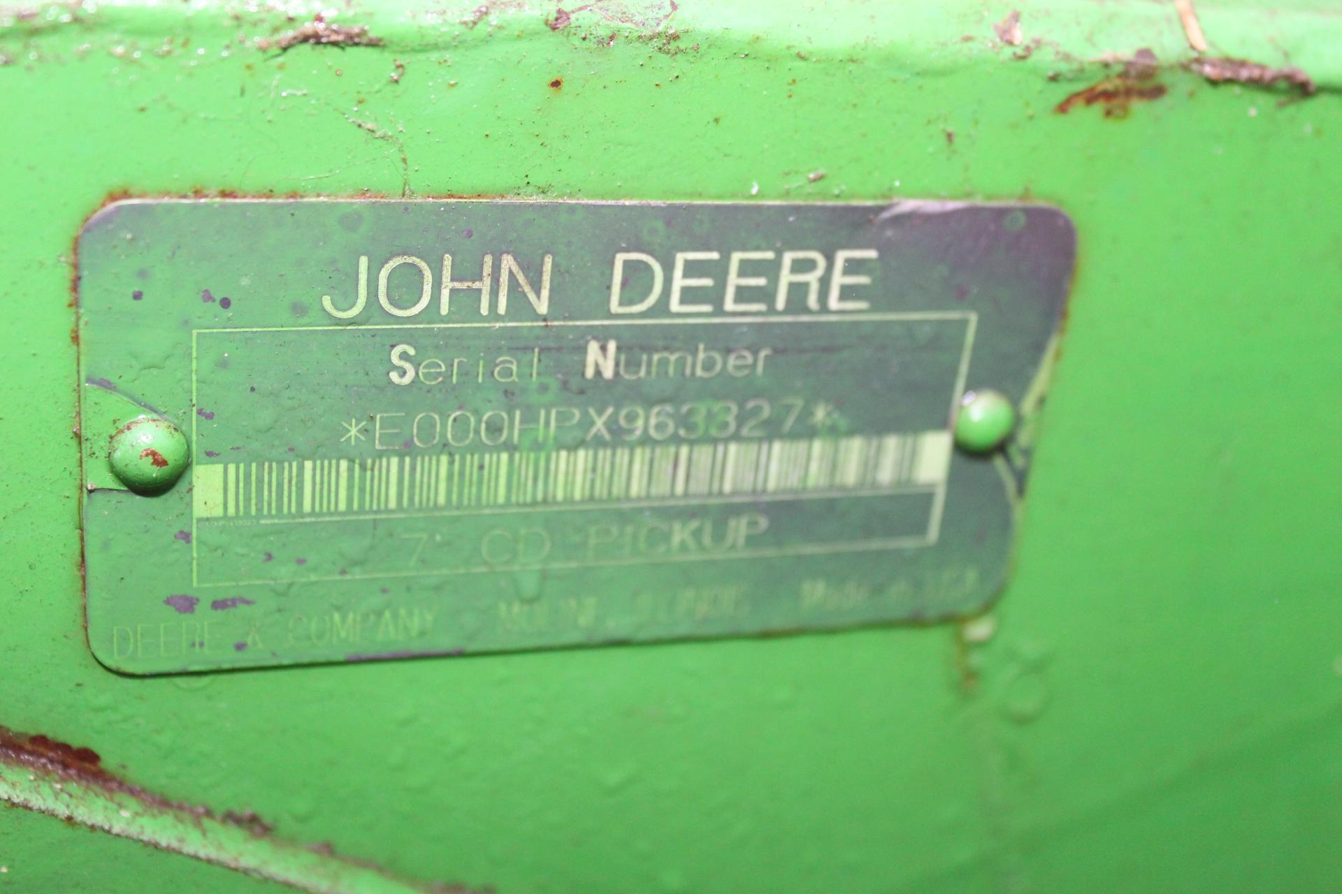 JOHN DEERE 3950 PULL TYPE CHOPPER, IRON GRAD,