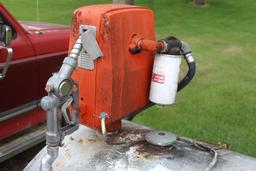 325 Gallon Gas Barrel, Gasboy Pump & Meter, Auto Nozzle