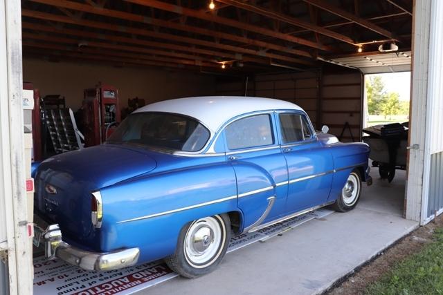*** 1954 CHEVROLET DELUXE CAR, 02327 MILES SHOWING