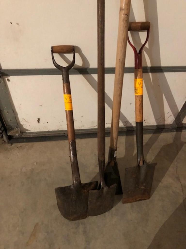 SHOVELS AND SCRAPER, NO SHIPPING PICKUP ONLY
