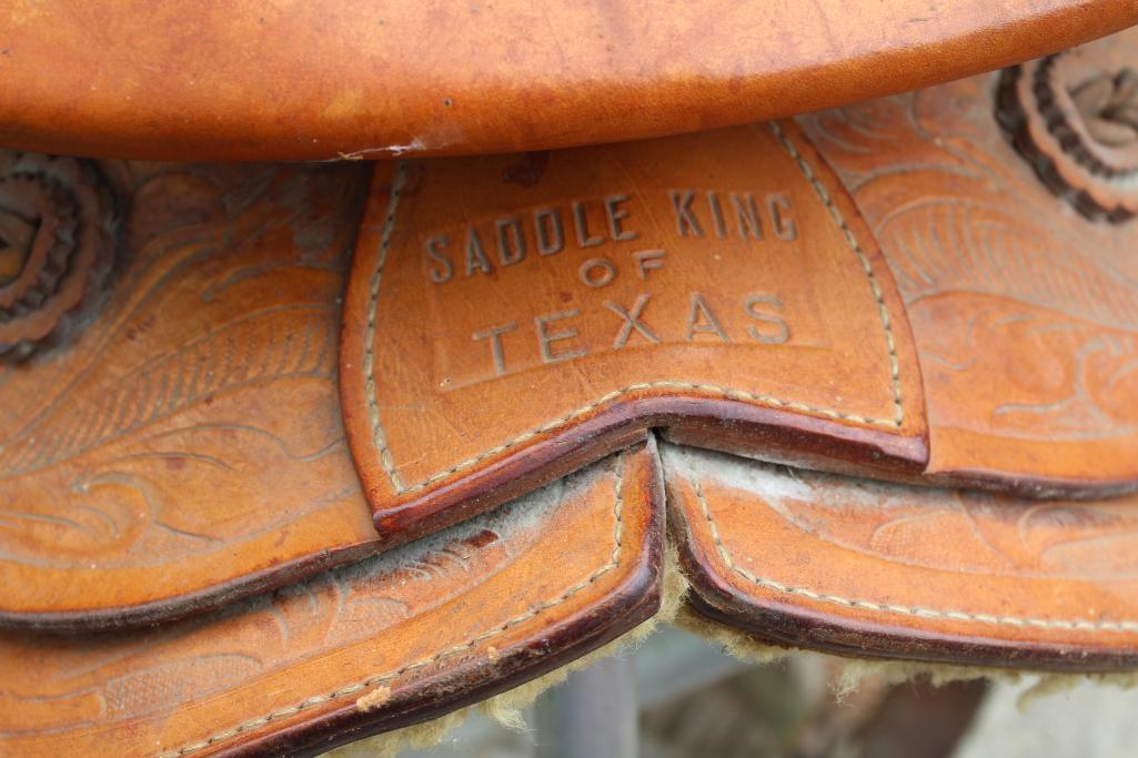 Saddle King Of Texas 15 1/2" Saddle